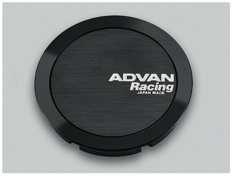 Advan 73mm Full Flat Centercap - Black Advan
