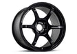 Advan RG-4 18x9 +35 5-114.3 Semi Gloss Black Wheel Advan