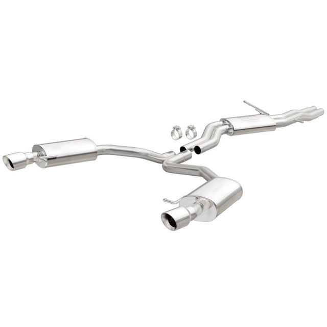 MagnaFlow Sys C/B 12-15 Audi A6 / A7 3.0L V6 SS 2.5in Dual Split Rear Ext 4in Tips Magnaflow Catback  AXOPROS