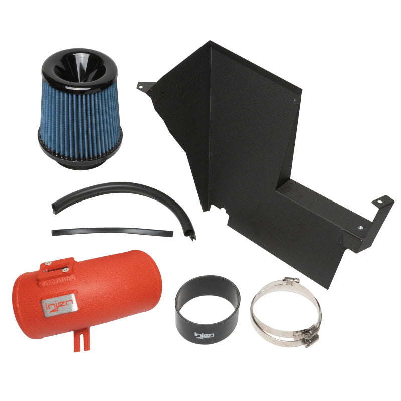 Injen 2020 BMW M340i SP Short Ram Air Intake System Wrinkle Red Finish Injen Cold Air Intakes  AXOPROS