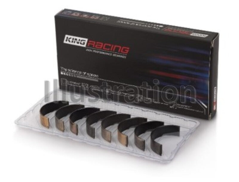 King 07-09 Mazdaspeed 3 L3-VDT MZR DISI (t) Duratec High Performance Rod Bearing Set - Size +0.25mm King Engine Bearings Bearings  AXOPROS