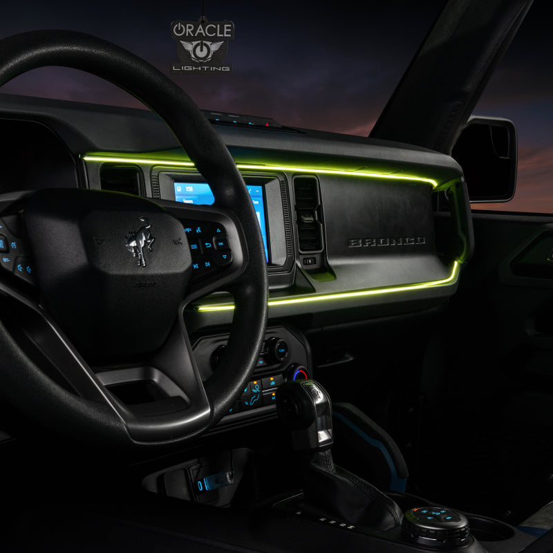 ORACLE Lighting Oracle 21-25 Ford Bronco ColorSHIFT LED Interior Dash Board Kit Headlights aftermarket performance part
