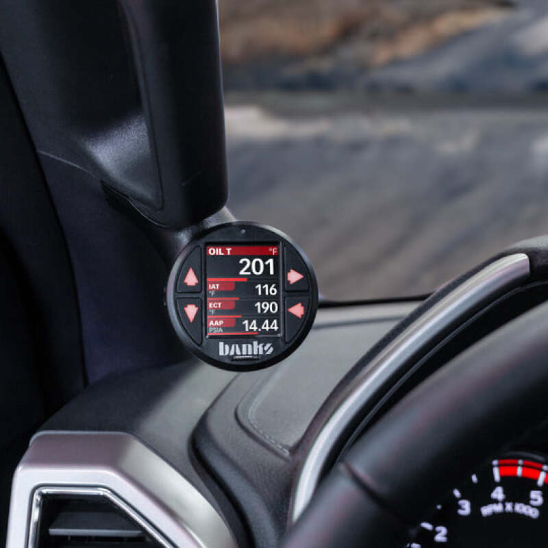 Banks 15-20 Ford F150 / 17-22 Ford Super Duty iDash Stealth Pod Mount Banks Power Gauge Pods  AXOPROS