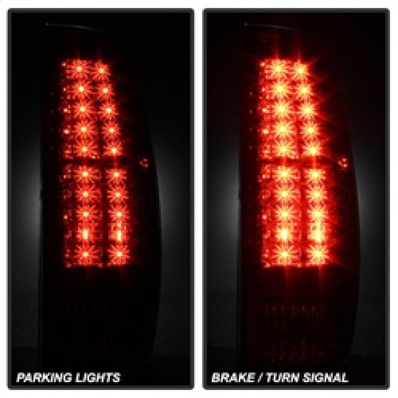 Spyder Chevy Avalanche 07-13 LED Tail Lights Smoke ALT-YD-CAV07-LED-SM SPYDER Tail Lights  AXOPROS