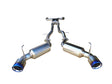 Injen 08-13 Infiniti G37/G37 IPL Coupe 3.7L 76mm Stainless Steel Exhaust w/ Titanium Tips Injen Catback  AXOPROS