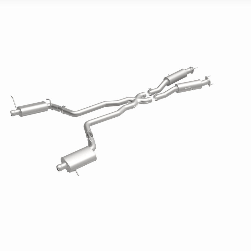 MagnaFlow 12 Jeep Grand Cherokee V8 6.4L Dual Split Rear Exit Stainless Cat Back Performance Exhaust Magnaflow Catback  AXOPROS