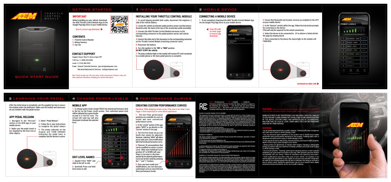 AEM 05-21 Toyota and Subaru Throttle Control Module AEM Throttle Controllers  AXOPROS