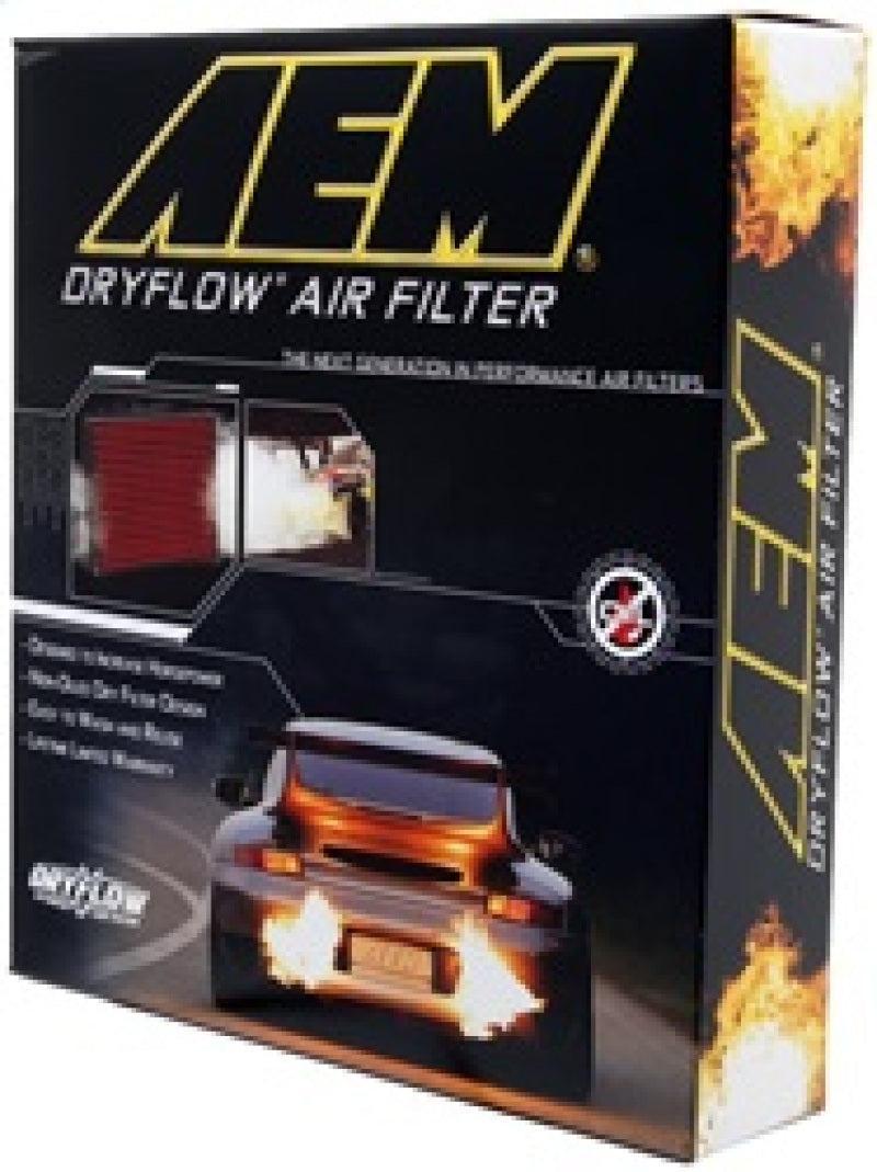 AEM 07-10 Impreza / 08-10 Forester 8.75in O/S L x 8.563in O/S W x 2.438in H DryFlow Air Filter AEM Induction Air Filters - Drop In  AXOPROS