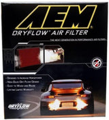 AEM 07-10 Impreza / 08-10 Forester 8.75in O/S L x 8.563in O/S W x 2.438in H DryFlow Air Filter AEM Induction Air Filters - Drop In  AXOPROS