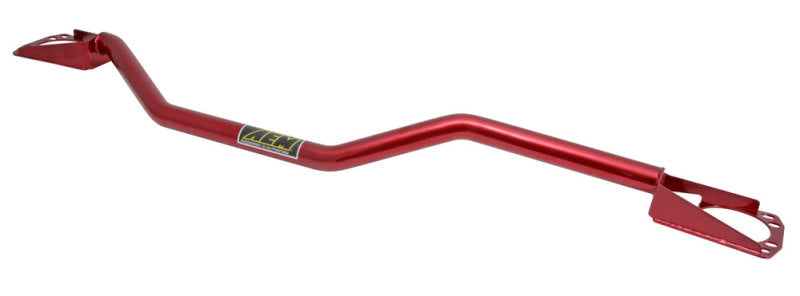 AEM 07-13 Mini Cooper S 1.6L  L4 Strut Bar - Red AEM Induction Strut Bars  AXOPROS
