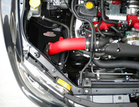 AEM 08-11 WRX/STi Wrinkle Red Cold Air Intake AEM Induction Cold Air Intakes  AXOPROS