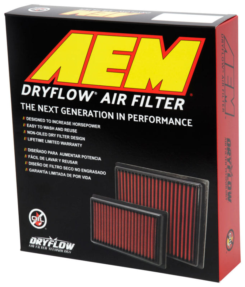 AEM 10-18 Lexus RX350 V6-3.5L F/I DryFlow Air Filter AEM Induction Air Filters - Drop In  AXOPROS