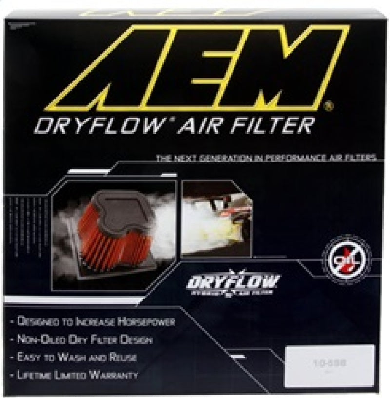 AEM 10 Dodge Ram 2500/3500 6.7L L6 DSL 11in L x 9.75in W x 6.5in H Replacement DryFlow Air Filter AEM Induction Air Filters - Direct Fit  AXOPROS