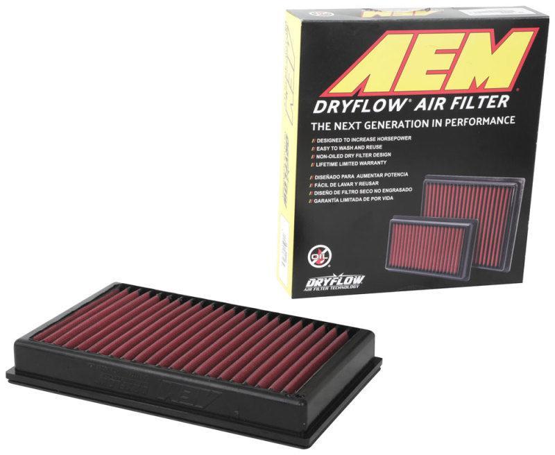 AEM 13-16 Audi A3 L4-1.8L  DryFlow Air Filter AEM Induction Air Filters - Drop In  AXOPROS