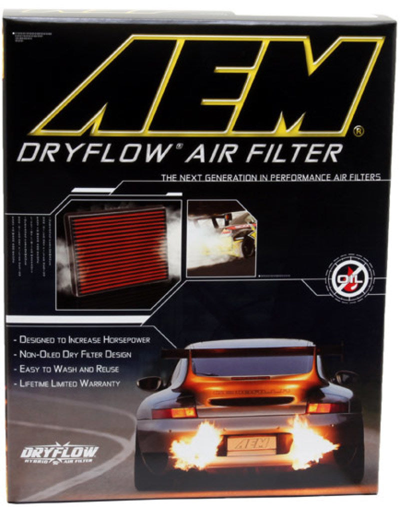 AEM 13-20 Nissan Sentra 1.8L DryFlow Air Filter AEM Induction Air Filters - Drop In  AXOPROS