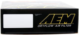 AEM 13-20 Nissan Sentra 1.8L DryFlow Air Filter AEM Induction Air Filters - Drop In  AXOPROS
