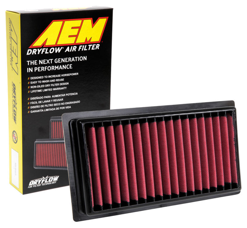 AEM 17-20 Subaru BRZ 2.0L DryFlow Air Filter AEM Induction Air Filters - Drop In  AXOPROS