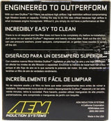 AEM 4 in Short Neck 5 in Element Filter AEM Induction Air Filters - Universal Fit  AXOPROS
