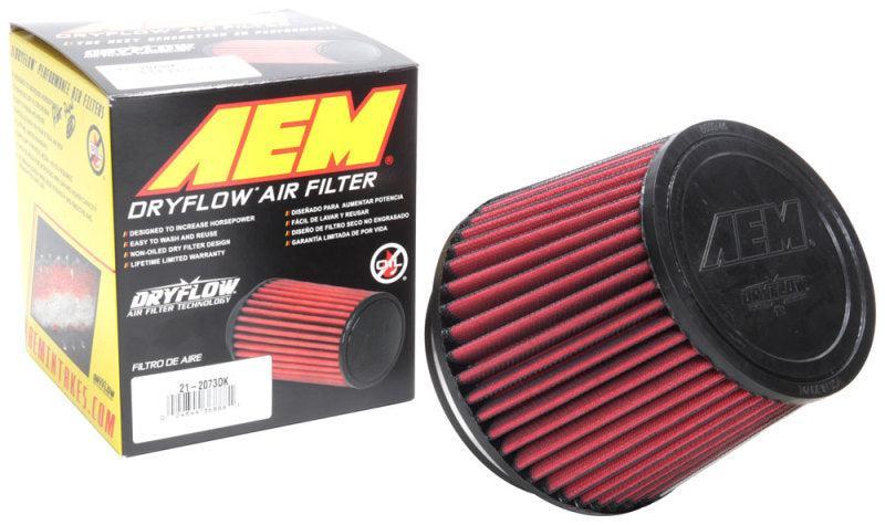 AEM 5 in x 5 in Dryflow Air Filter AEM Induction Air Filters - Universal Fit  AXOPROS