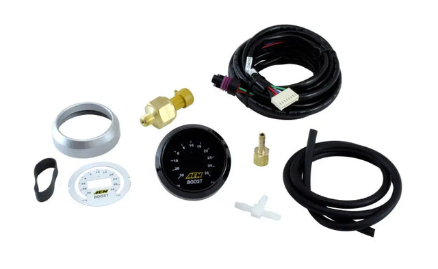 AEM 52mm Boost Digital Gauge -30-35psi AEM Gauges  AXOPROS
