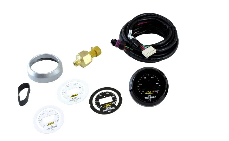 AEM 52mm Pressure (Oil or Fuel) Digital Gauge AEM Gauges  AXOPROS