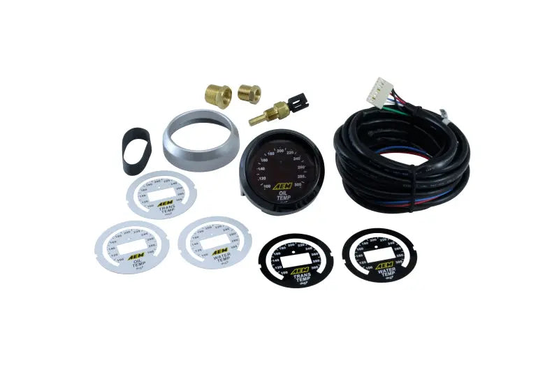 AEM 52mm Temperature (Transmission / Oil / Water) Digital Gauge AEM Gauges  AXOPROS