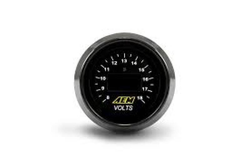 AEM 52mm Voltmeter Digital Gauge AEM Gauges  AXOPROS