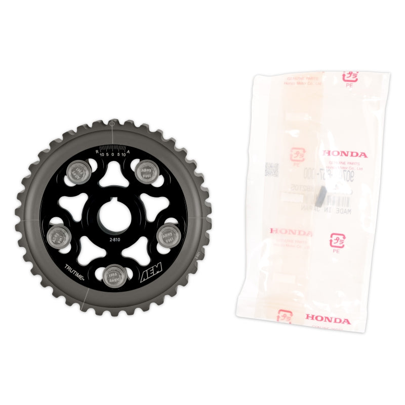 AEM 88-95 Honda Civic/ 93-95 Del Sol S & Si Black Tru-Time Cam Gear AEM Cam Gears  AXOPROS