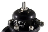 AEM 94-01 Acura Integra / 90-93 Honda Accord / 92-95 Honda Civic / 99-00 Honda Civic Black Adjustabl AEM Fuel Pressure Regulators  AXOPROS