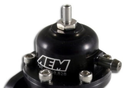 AEM 94-01 Acura Integra / 90-93 Honda Accord / 92-95 Honda Civic / 99-00 Honda Civic Black Adjustabl AEM Fuel Pressure Regulators  AXOPROS