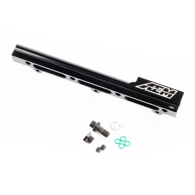 AEM 94-01 Integra Black Fuel Rail AEM Fuel Rails  AXOPROS