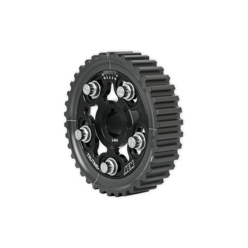 AEM 96-00 Honda Civic / 96-97 Honda Del Sol D16 Black Tru-Time Cam Gear AEM Cam Gears  AXOPROS