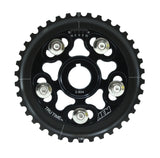 AEM 96-00 Honda Civic / 96-97 Honda Del Sol D16 Black Tru-Time Cam Gear AEM Cam Gears  AXOPROS