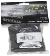AEM Air Filter Wrap 6 in Base 5 1/4 in Top 5 in Tall AEM Induction Pre-Filters  AXOPROS