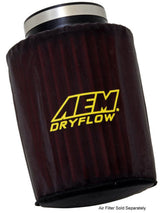 AEM Air Filter Wrap 6 in Base 5 1/8in Top 7 1/8 in Tall AEM Induction Pre-Filters  AXOPROS