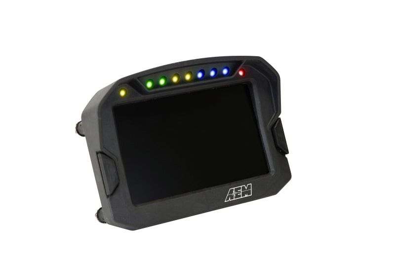 AEM CD-5LG Carbon Logging Digital Dash Display w/ Internal 10Hz GPS & Antenna AEM Gauges  AXOPROS