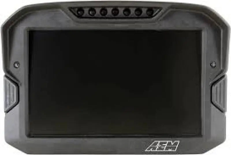 AEM CD-7 Non Logging GPS Enabled Race Dash Carbon Fiber Digital Display w/o VDM (CAN Input Only) AEM Gauges  AXOPROS