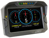 AEM CD-7 Non Logging GPS Enabled Race Dash Carbon Fiber Digital Display w/o VDM (CAN Input Only) AEM Gauges  AXOPROS