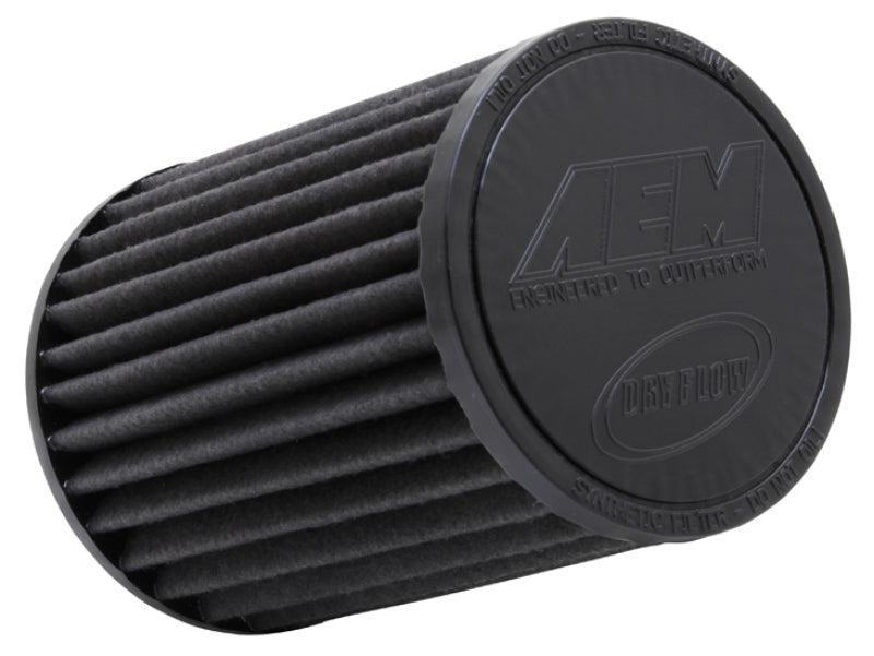 AEM Dryflow 3.5in. X 7in. Round Tapered Air Filter AEM Induction Air Filters - Universal Fit  AXOPROS
