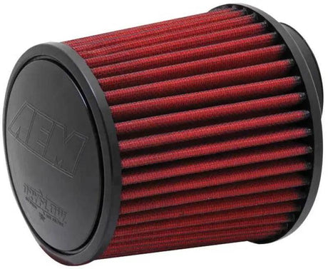AEM Dryflow Air FIlter Conical 5.5in Base OD x 4.75in Top OD x 5in Height AEM Induction Air Filters - Universal Fit  AXOPROS