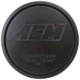 AEM Dryflow Air Filter - Round Tapered - 2.75in Flange ID x 5.5in Base OD x 4.75in Top OD x 7.5in H AEM Induction Air Filters - Universal Fit  AXOPROS