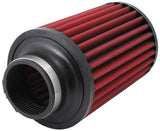 AEM Dryflow Air Filter - Round Tapered - 2.75in Flange ID x 5.5in Base OD x 4.75in Top OD x 7.5in H AEM Induction Air Filters - Universal Fit  AXOPROS