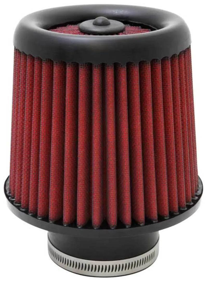 AEM Dryflow Air Filter - Round Tapered 5in Top OD x 6 Base OD x 5.563in H x 3in Flange ID AEM Induction Air Filters - Universal Fit  AXOPROS