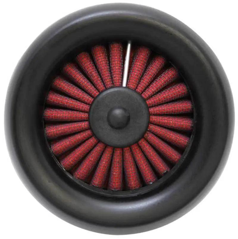 AEM Dryflow Air Filter - Round Tapered 5in Top OD x 6 Base OD x 5.563in H x 3in Flange ID AEM Induction Air Filters - Universal Fit  AXOPROS