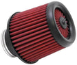 AEM Dryflow Air Filter - Round Tapered 5in Top OD x 6 Base OD x 5.563in H x 3in Flange ID AEM Induction Air Filters - Universal Fit  AXOPROS