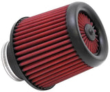 AEM Dryflow Air Filter - Round Tapered 5in Top OD x 6 Base OD x 5.563in H x 3in Flange ID AEM Induction Air Filters - Universal Fit  AXOPROS