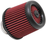 AEM Dryflow Air Filter - Round Tapered 6in Base OD x 5in Top OD x 5.5in H x 2.5in Flange ID AEM Induction Air Filters - Universal Fit  AXOPROS