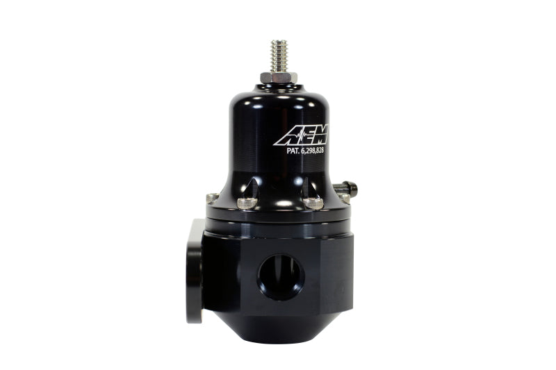 AEM High Capacity Universal Black Adjustable Fuel Pressure Regulator AEM Fuel Pressure Regulators  AXOPROS