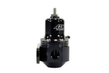 AEM High Capacity Universal Black Adjustable Fuel Pressure Regulator AEM Fuel Pressure Regulators  AXOPROS