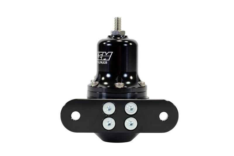 AEM High Capacity Universal Black Adjustable Fuel Pressure Regulator AEM Fuel Pressure Regulators  AXOPROS